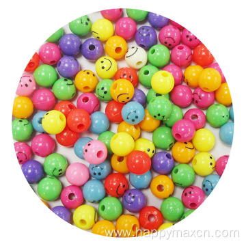 Emotion smile face beads jewelry making